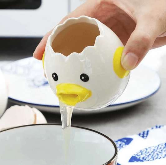 Chicken Ceramic Egg Yolk Separator Kitchen Tool