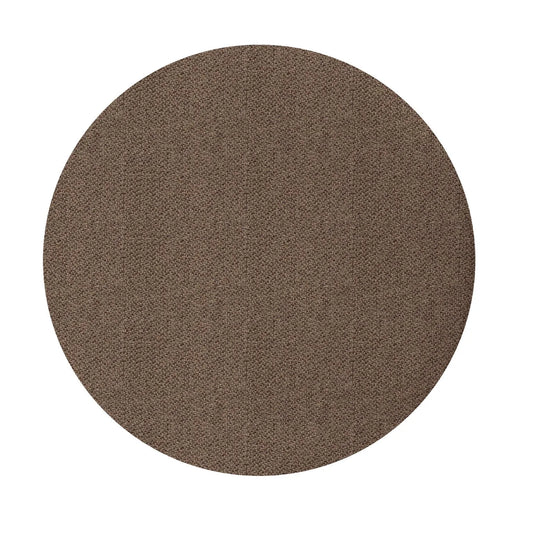 Universal Round Ottoman Cover Panama Chocolate