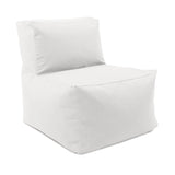 Outdoor Pouf Chair Cover- Seascape Natural
