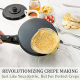 Moss & Stone Cordless 8-Inch Electric Crepe Maker