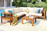 DAXOR 4 Pieces Outdoor Sofa