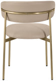Lupita - Dining Chair With Brushed Gold Legs (Set of 2)