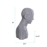 Abstract View Of The Human Body Sculpture