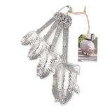 Blue Stallion Emily Pig Zinc Measuring Spoons