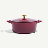 MADE IN Round Enameled Cast Iron Dutch Oven