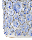Jessamine Blue & White Accent Table
