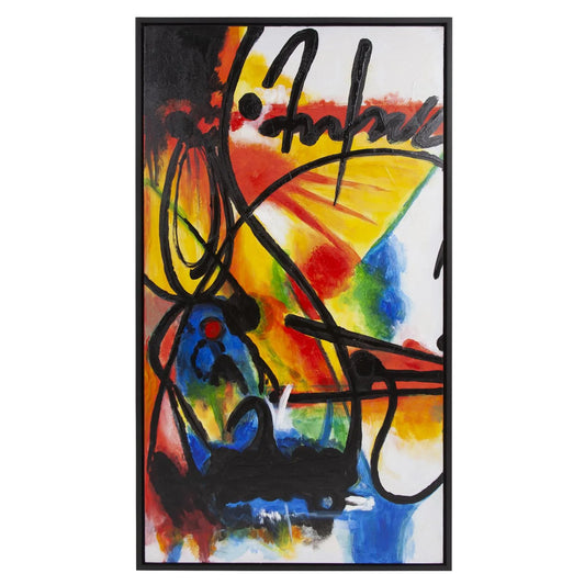 Building Art One Wall at a Time Hand Painted Original Art #1