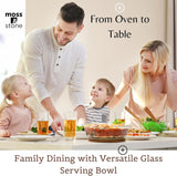 Moss & Stone 3-Piece Glass Casserole Dish Set