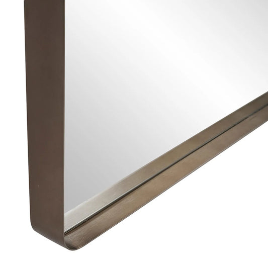 Steele Brass Mirror