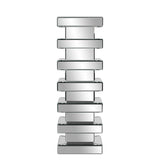 Mirror on Mirror Stepped Pedestal