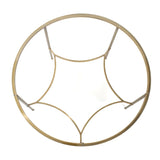 Bonnifait Antique Gold Round Dining Table