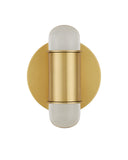 Capsule Brass Wall Sconce