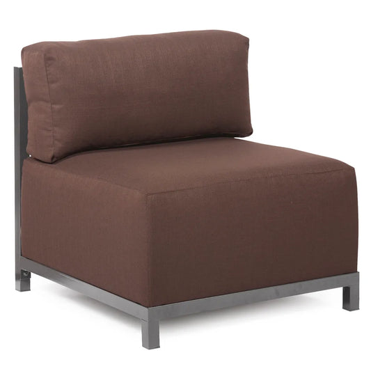 Axis Chair Sterling Chocolate Titanium Frame