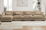 CLOUDIES 173" 4 Seater Sofa with 1 Ottoman