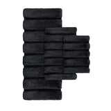 Tufted 1500gsm Bathroom Rug, Black