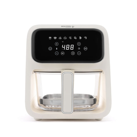 Holstein 4.2QT Glass Basket Digital Air Fryer