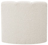 Arc - Boucle Fabric Curved Corner Chair