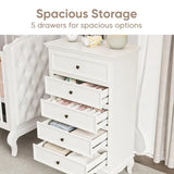 Wholesale White Dresser for Modern Wood Rustic Tall Chset of Drawers