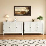 3-Door Buffet Cabinet with Adjustable Shelves