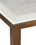 Oblique Marble Console Table