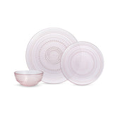 Jupiter Pink 12pc Dinnerware Set