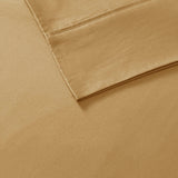 Pima Cotton Sateen 600 Thread Count Sheet Set, Gold