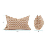Pillow 14 x 22 Pyth Gold - Down Alternative Insert
