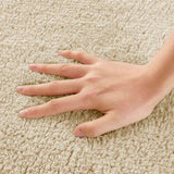 100% Cotton Tufted 3000 Gsm Reversible Bath Rug, Natural