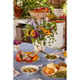 Multi-Color 11 Piece Bone China Tea Set with Giftbox