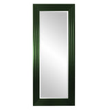 Delano Mirror - Glossy Hunter Green