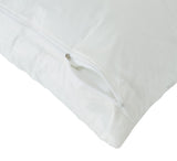 Bargoose 6 Gauge Vinyl Zippered Pillow Protectors - The BedBug Solution™  for Your Pillows - Packed in Pairs