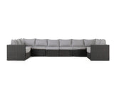 Transformer Patio Conversation Set - Modular 9 Piece to 15