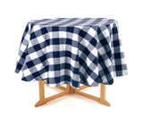 Round Tablecloth - Plaid Tablecloths