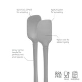 Flex-Core Silicone Mini Spatula + Spoonula