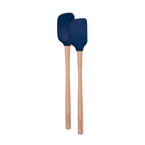 Flex-Core® Mini Spatula + Spoonula with Wood Handle