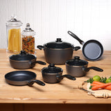 HD Nonstick 10-Piece Set - Ultimate Kitchen Kit | Made in Switzerland