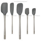 Flex-Core® Silicone and Stainless Steel Spatulas - Set of 5