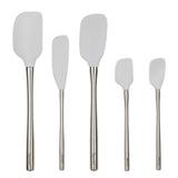 Flex-Core® Silicone and Stainless Steel Spatulas - Set of 5