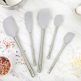 Flex-Core® Silicone and Stainless Steel Spatulas - Set of 5