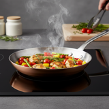 Mauviel M'3 S Copper Frying Pan With Cast Stainless Steel Handle