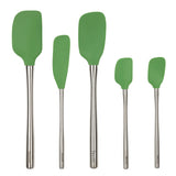 Flex-Core® Silicone and Stainless Steel Spatulas - Set of 5