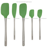 Flex-Core® Silicone and Stainless Steel Spatulas - Set of 5