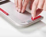 DoorStore™ Chop 2-piece Grey Chopping Board Set