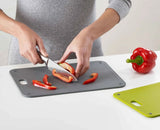 DoorStore™ Chop 2-piece Grey Chopping Board Set