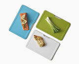 Folio™ Slim 3-piece Under-shelf Multicolour Chopping Board Set