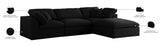 Serene Modular Sectional Sofa for Ultimate Comfort - Soft Linen Texture with Overstuffed Cushions