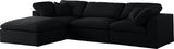 Serene Modular Sectional Sofa for Ultimate Comfort - Soft Linen Texture with Overstuffed Cushions