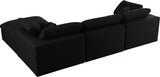 Serene Modular Sectional Sofa for Ultimate Comfort - Soft Linen Texture with Overstuffed Cushions