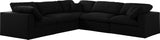 Serene Modular Sectional Sofa for Ultimate Comfort - Soft Linen Texture with Overstuffed Cushions