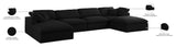 Serene Modular Sectional Sofa for Ultimate Comfort - Soft Linen Texture with Overstuffed Cushions